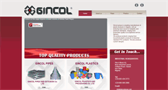 Desktop Screenshot of gincolgroup.com